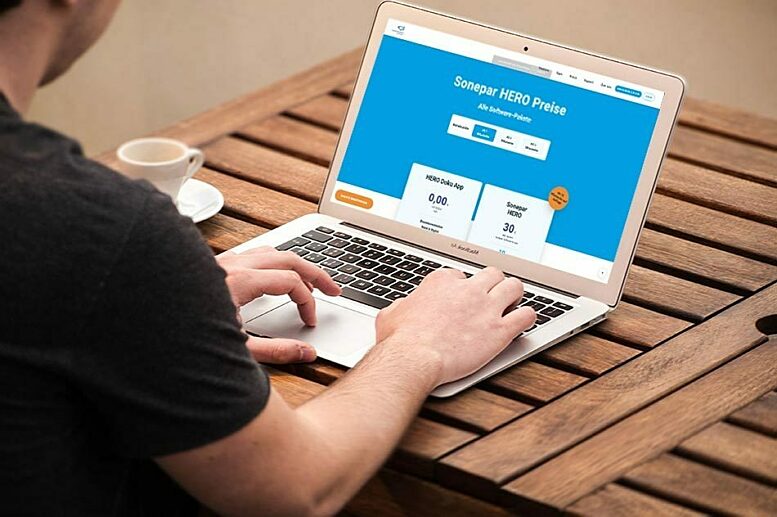 Login Sonepar HERO Software für Elektriker