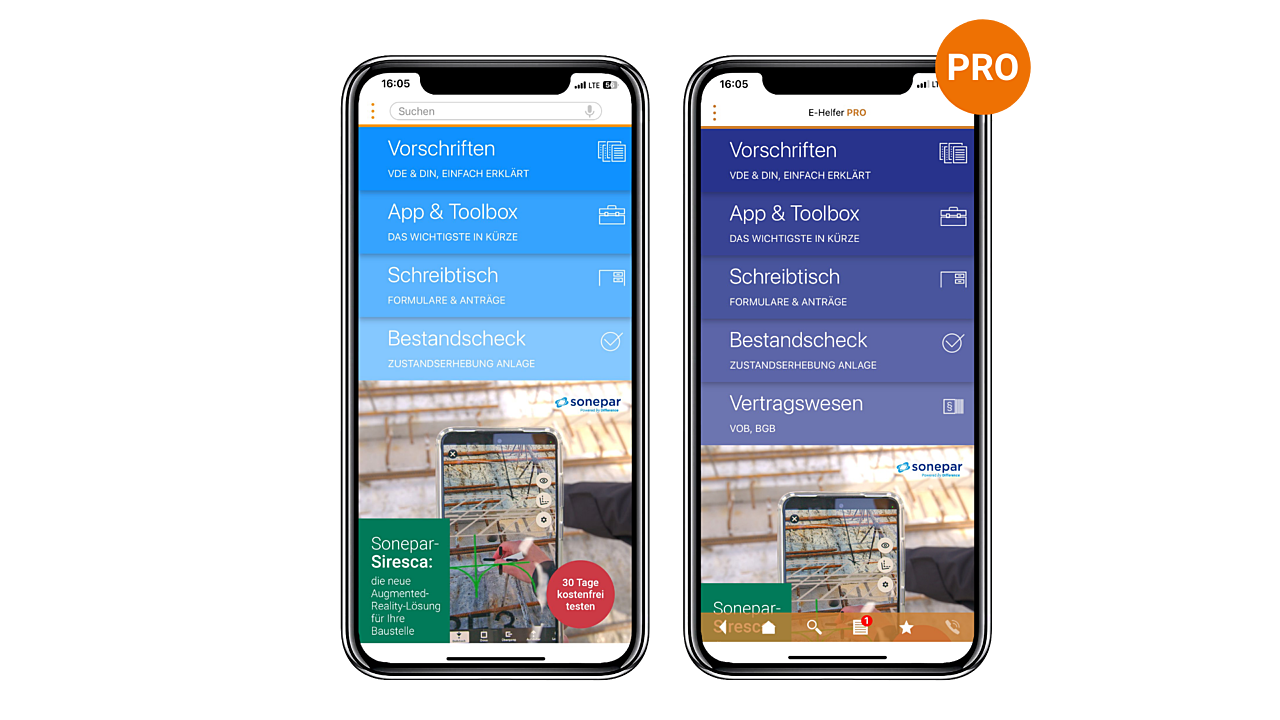 Bild: Sonepar E-Helfer App